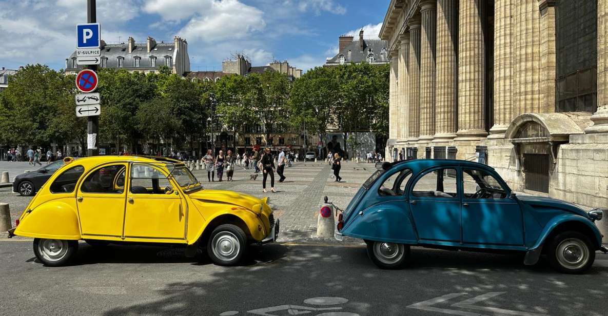 Discover Paris in a 2CV (A Classic French Car) - Key Points