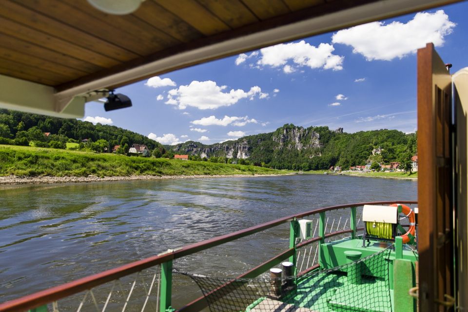 Dresden: Königstein Fortress Paddle Steamer Cruise - Key Points