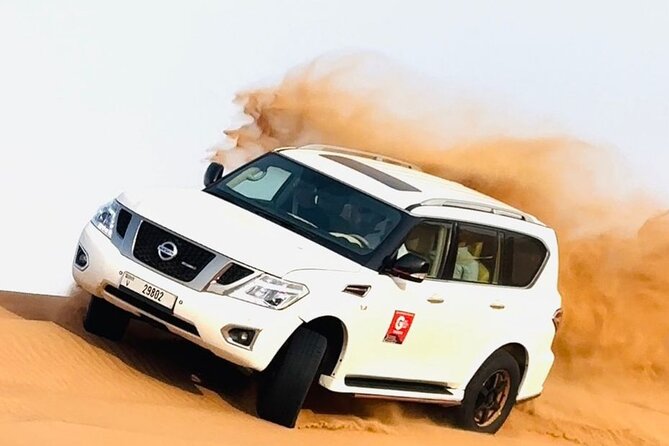 Dubai Premium Desert Safari With Dinner and Show Private 4x4 Car - Key Points