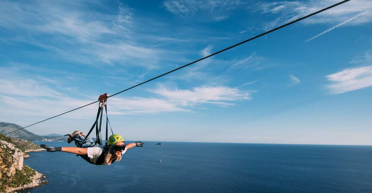 Dubrovnik: 900 Metre Superman Ziplining Adventure - Key Points