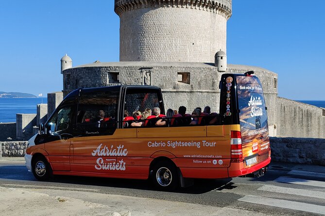 Dubrovnik: Convertible Minibus Panorama Tour With Audio Guide - Key Points