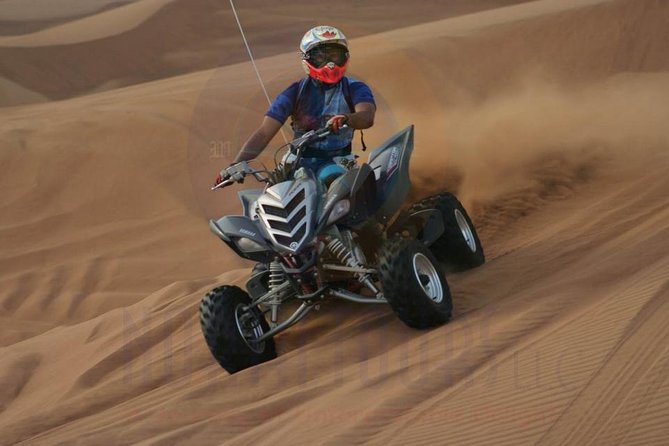 Dune Bashing With Quad Bike and Sand Boarding From Dubai - Key Points