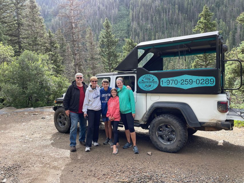 Durango: La Plata Canyon Scenic Waterfalls Jeep Tour - Key Points