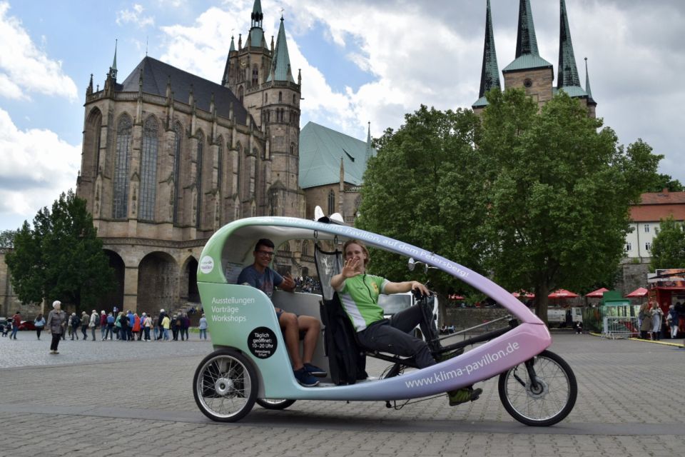 Erfurt: KiKa TV Characters Kids Tour by Pedicab - Key Points