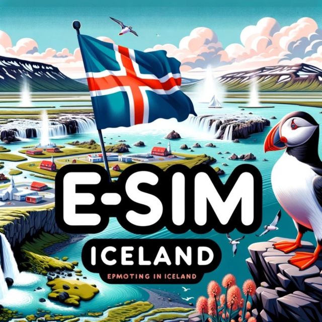 Esim for Iceland - Unlimited Data - Key Points