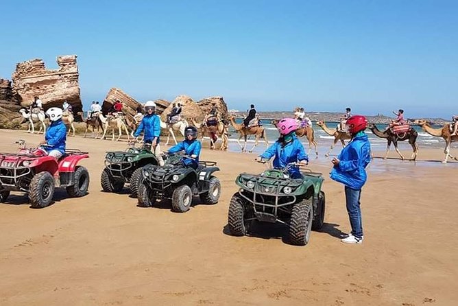 Essaouira: 2h/ Quad + 2h/ Dromedary Free Transfer - Key Points