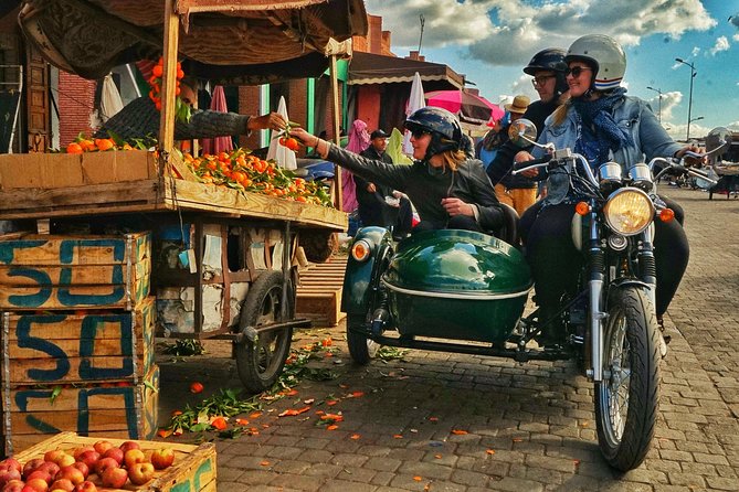 Essential Ride by Sidecar (Marrakech off the Beaten Path) 1h30 - Key Points