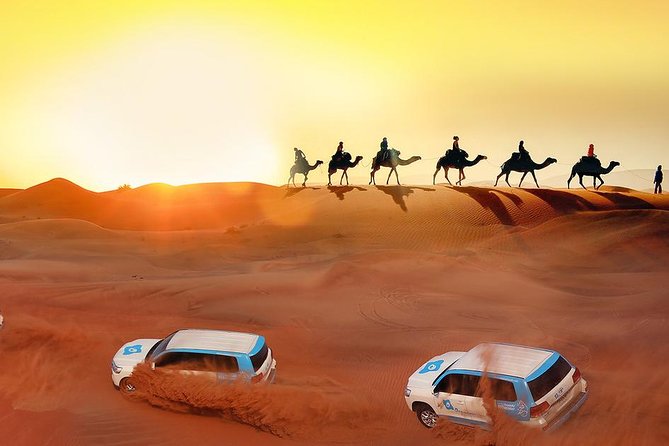 Evening Desert Safari With Camel Ride, BBQ Dinner and Dune Bashing - Pickup and Transportation