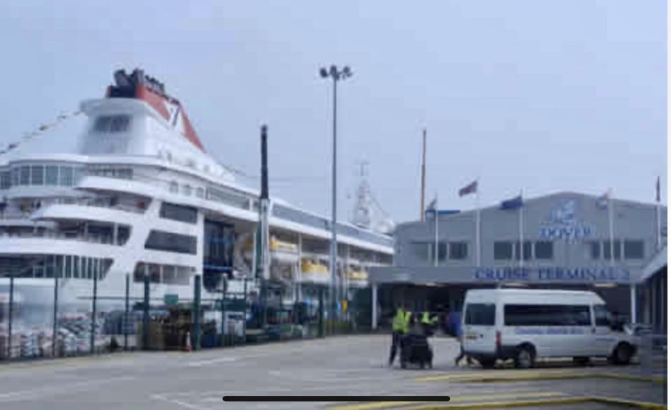 Executive Transfer Central London to Dover Cruise Port - Key Points