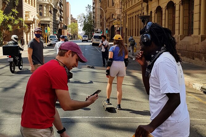 Exploring Johannesburg Through Skateboarding - Incl. Skate Lesson for Beginners! - Included in the Tour