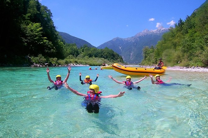 Family Rafting On Soca River - Key Points