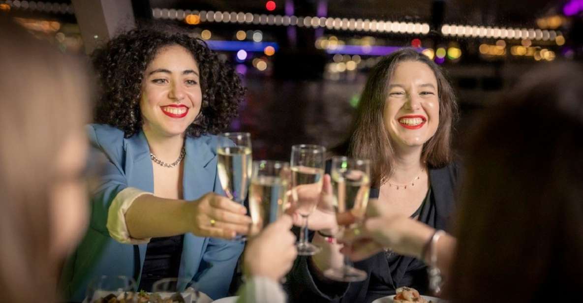 Festive London New Year's Eve 3-Course Dinner Cruise - Key Points