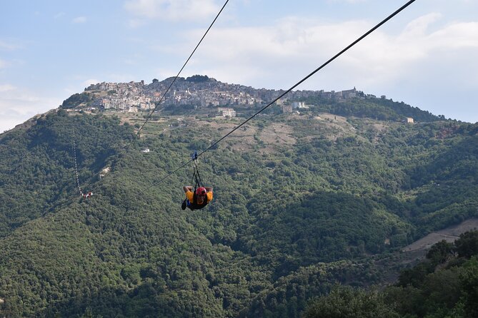 Flight With the Zipline Sicily in San Mauro Castelverde - Key Points