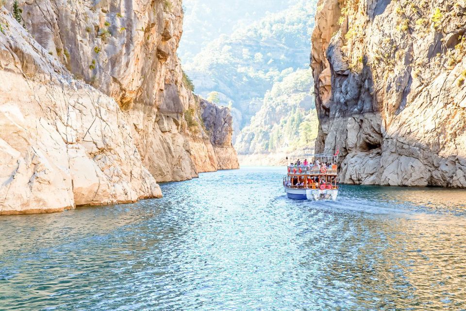 From Antalya: Green Canyon Boat Trip W/Lunch and Drinks - Key Points