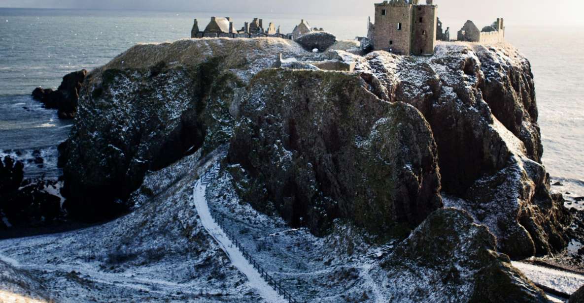 From Edinburgh: Glamis and Dunnottar Castles Tour in English - Key Points