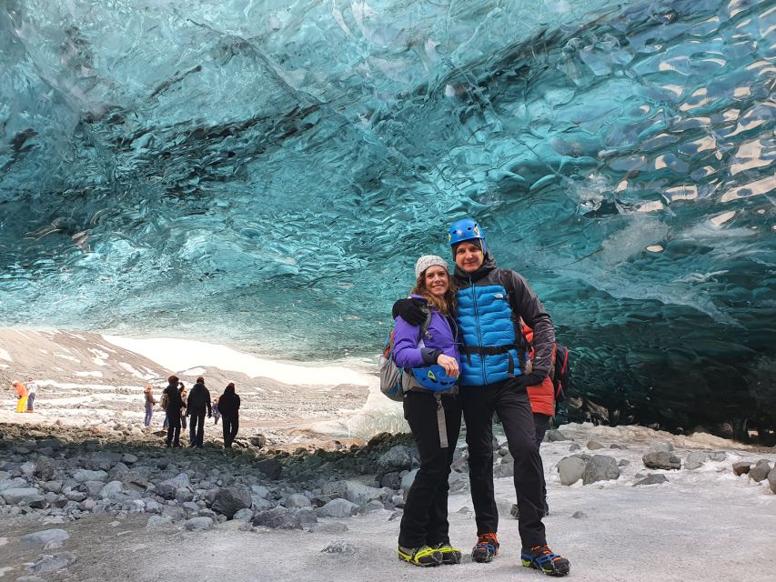 From Jökulsárlón: Crystal Blue Ice Cave Super Jeep Tour - Key Points