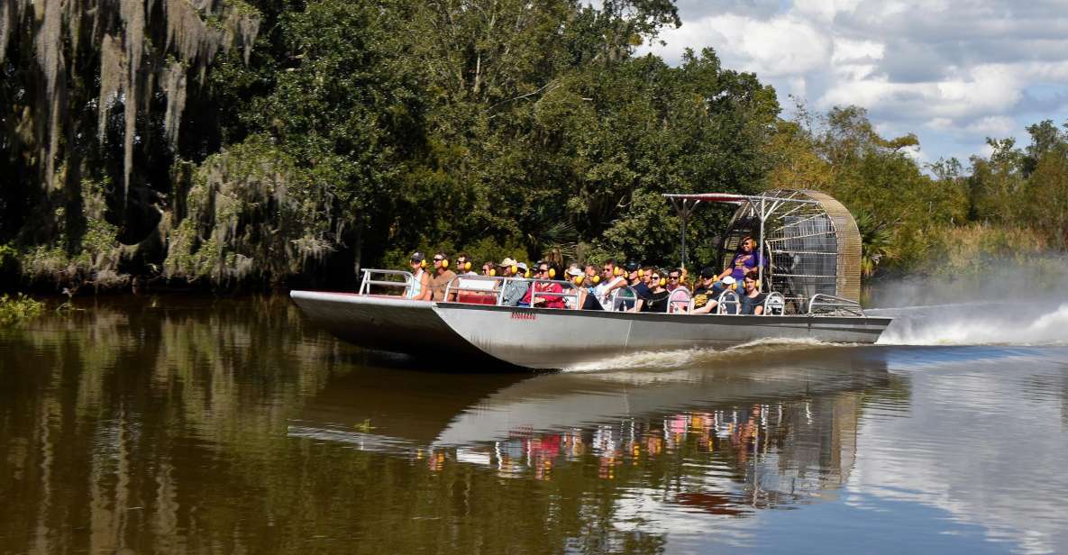 From Lafitte: Swamp Tours South of New Orleans by Airboat - Key Points