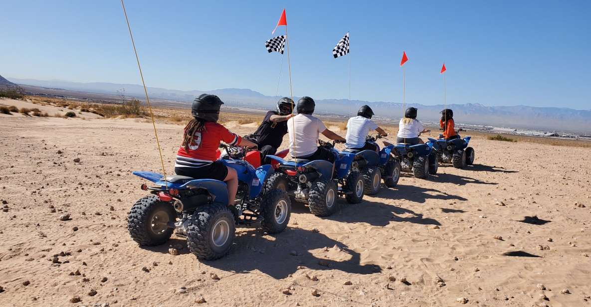 From Las Vegas: Nellis Dunes ATV Tour With Shuttle Transfer - Key Points