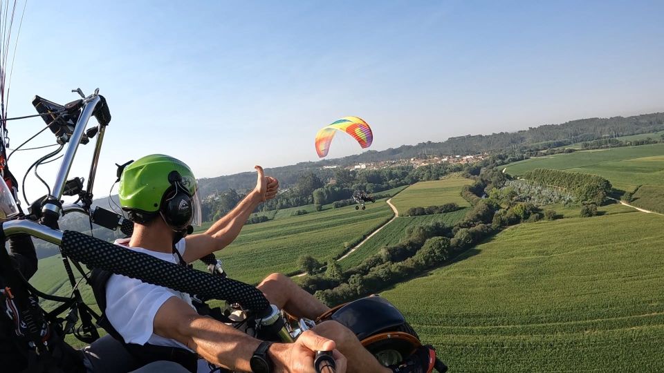 From Lisbon: Motorised Paragliding Tandem Flight - Key Points