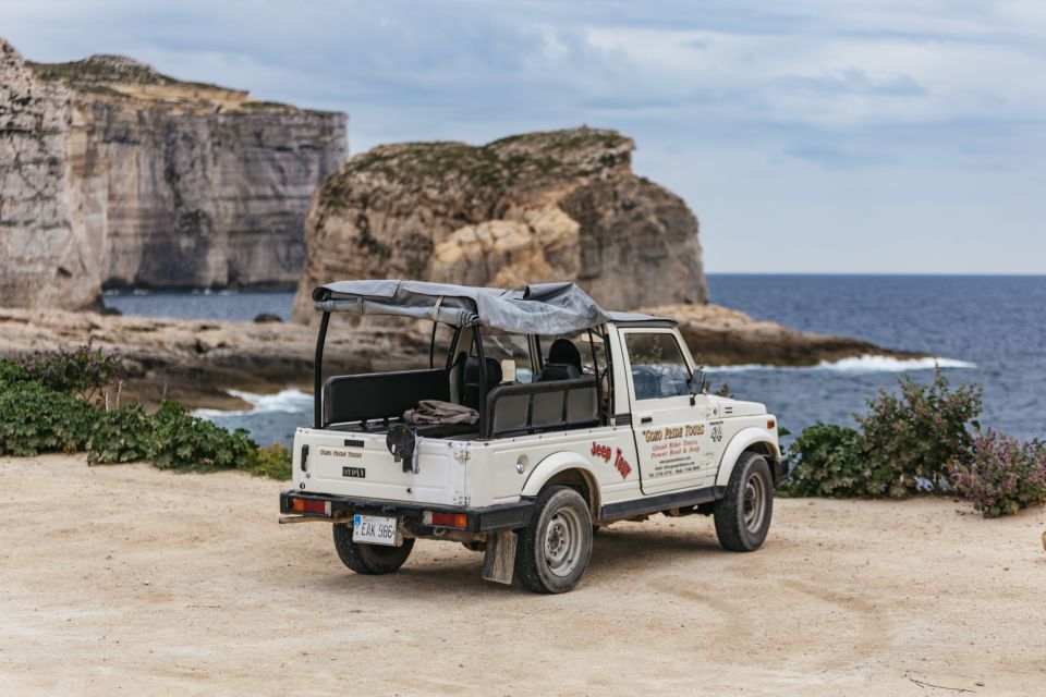 From Malta: Gozo Full-Day Jeep Tour With Lunch and Boat Ride - Key Points