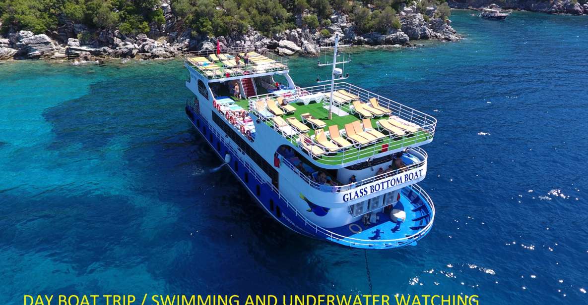 From Marmaris: Day Trip by Glass Bottom Semi Submarine - Key Points