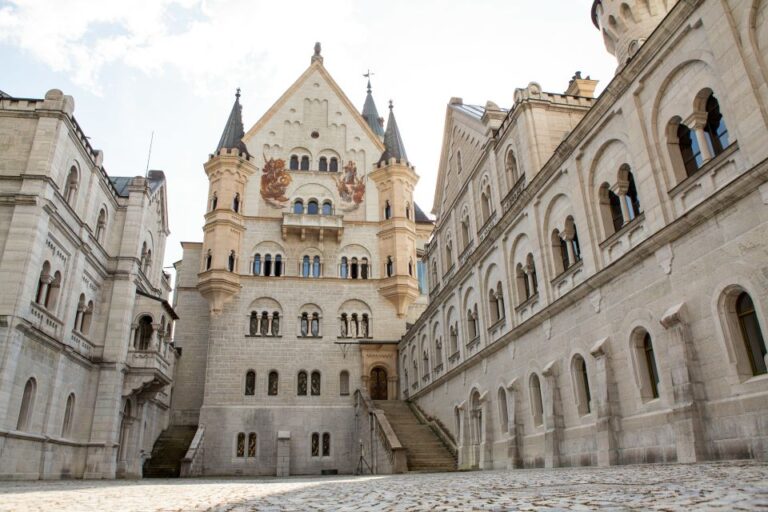 From Munich: Neuschwanstein Castle Full Day Trip By Van Romantic Road Through The Alps