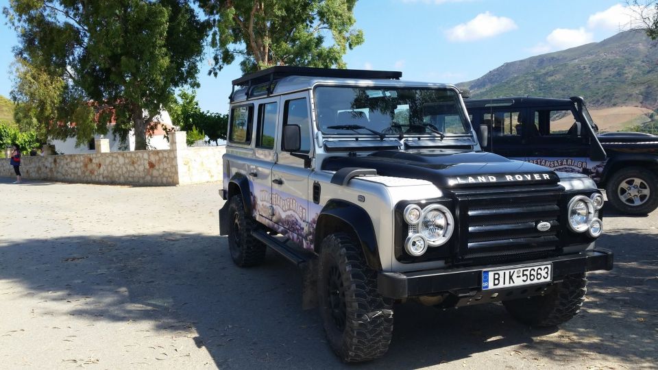 From Rethymno: Full-Day Land Rover Safari to Preveli - Key Points