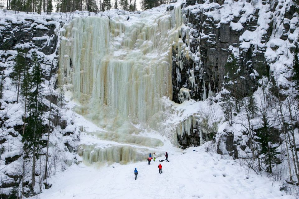 From Rovaniemi: Korouoma Frozen Waterfalls Small-Group Hike - Key Points