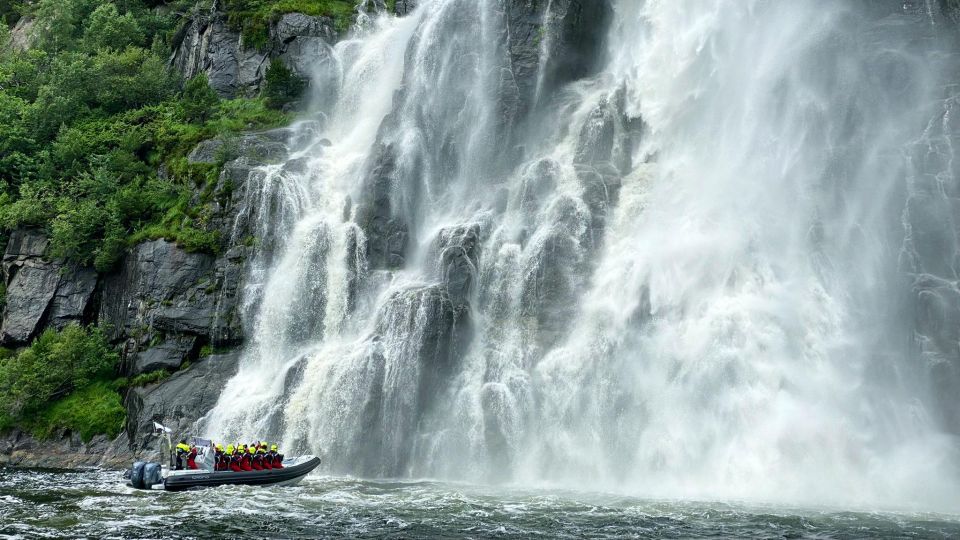 From Stavanger: Lysefjord Sightseeing RIB Boat Tour - Key Points