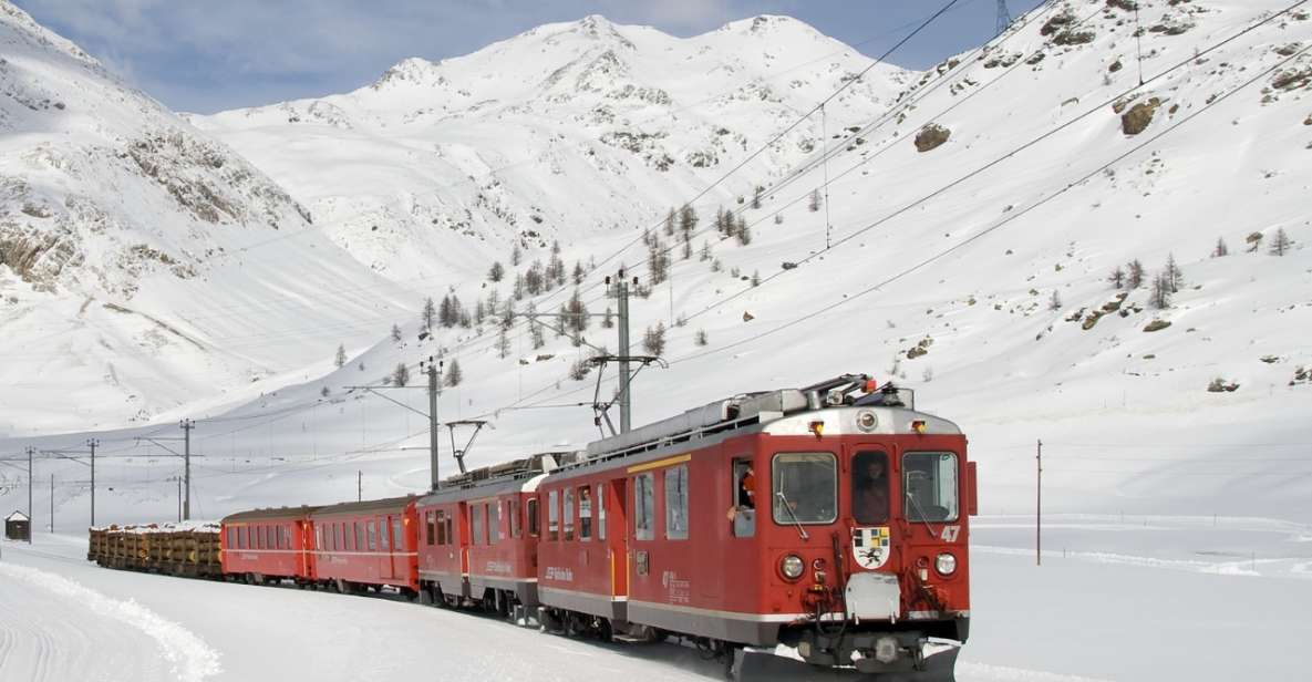 From Tirano: Bernina Train Ticket With Winery Tasting - Key Points