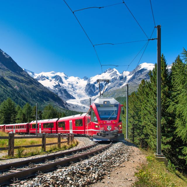 From Tirano: Bernina Train to St. Moritz - Key Points