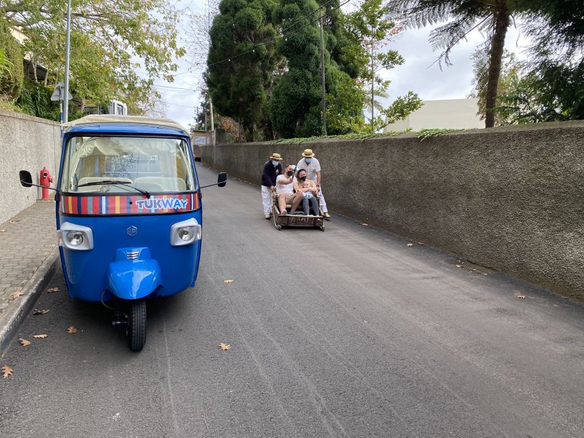 Funchal: Monte Tropical Garden & Toboggan Ride by Tuk Tuk - Key Points