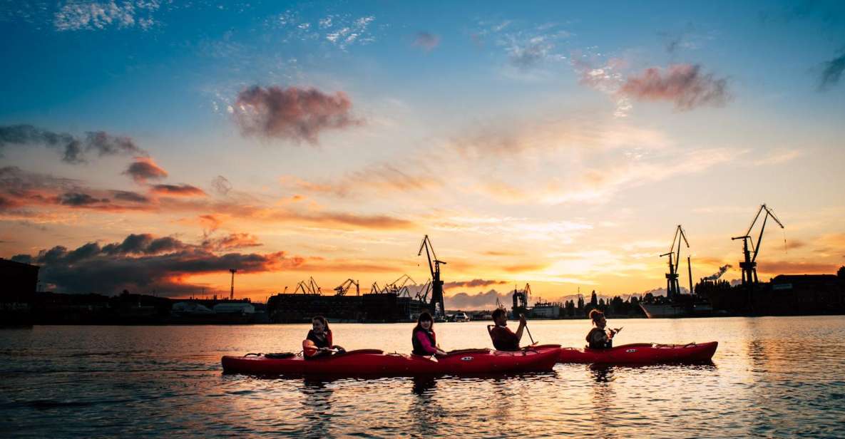 Gdansk: Sunset Kayak Tour - Key Points