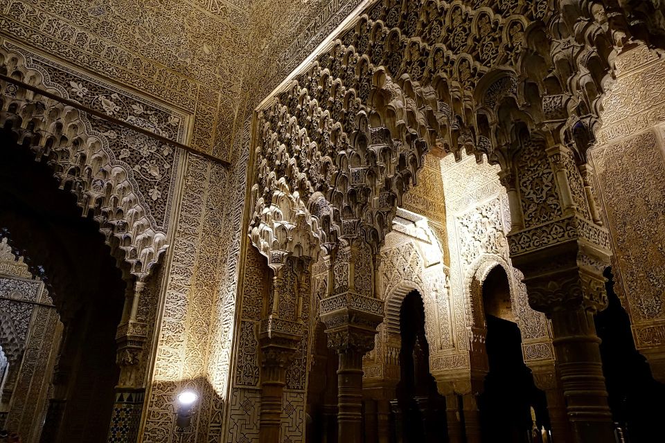 Granada: Alhambra and Nasrid Palaces Guided Tour at Night - Key Points