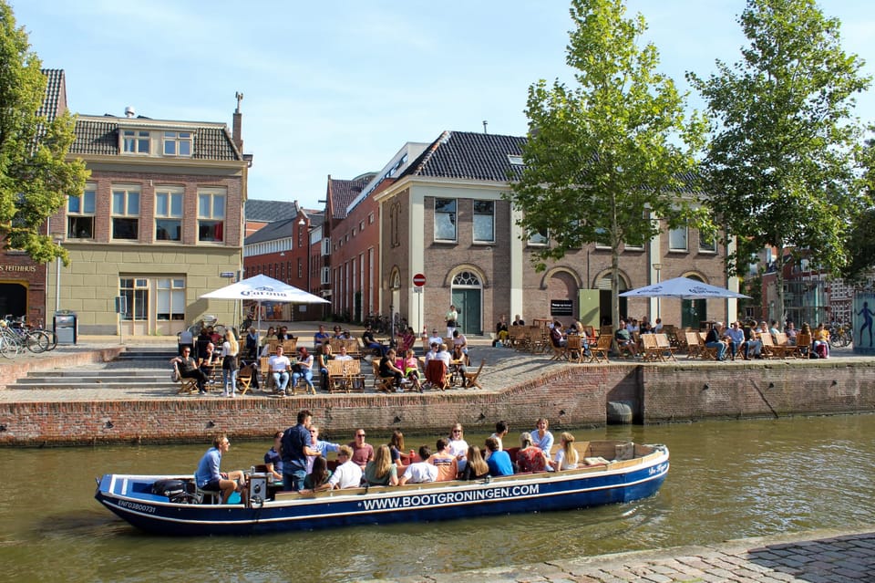 Groningen: Open Boat City Canal Cruise - Key Points