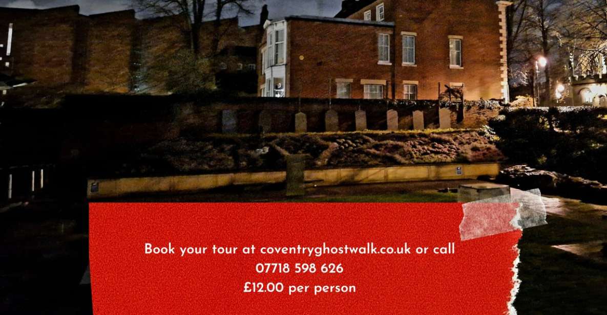 Haunted Coventry Ghost Walk - Key Points