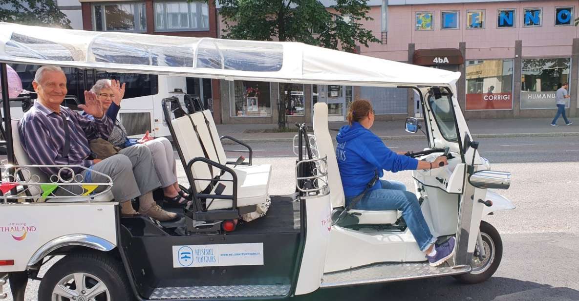 Helsinki City: 2.5-Hour City Tour With Electric Tuktuk - Key Points