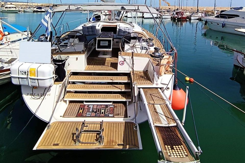 Heraklion: Dia Island Luxury Sailing Trip - up to 14 Guests - Key Points