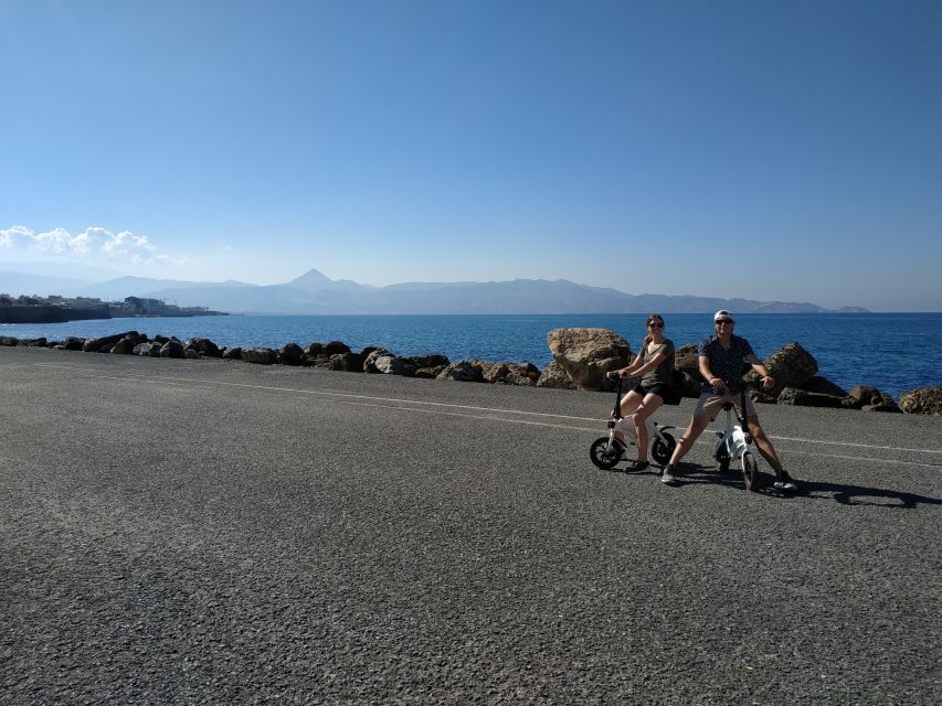 Heraklion: Ecobike Sightseeing Tour With Greek Meze - Key Points