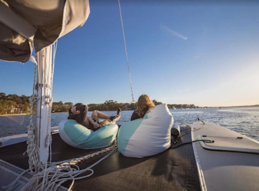 Hilton Head: Private Dolphin Day or Sunset Catamaran Sail - Key Points