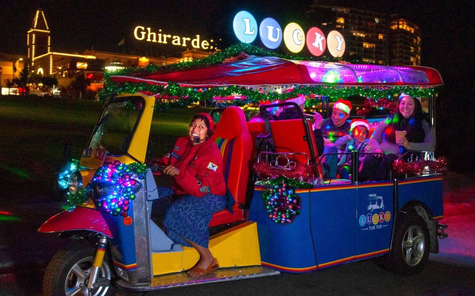 Holiday Lights and Sights Tour on a Tuk-Tuk San Francisco - Key Points