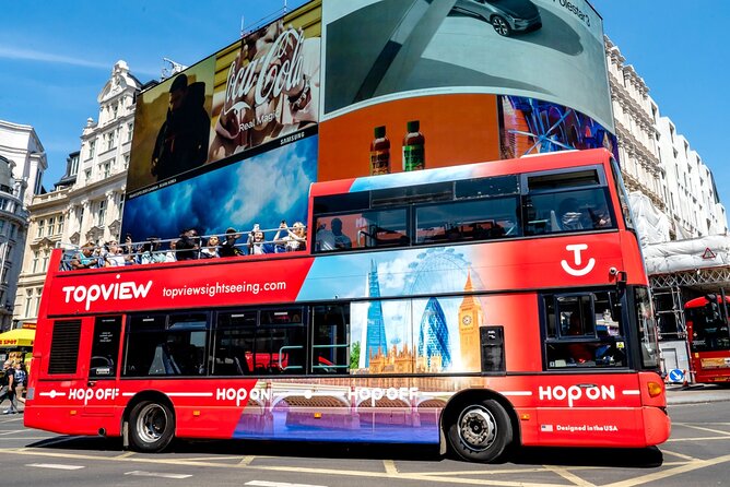 Hop On Hop Off Pass + Thames River Cruise (24h) Key Points