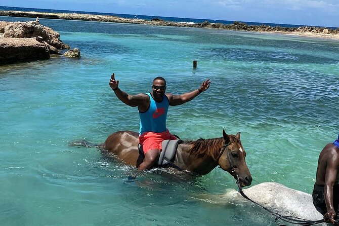 Horseback Riding & Swim Adventure From Montego Bay With Lunch Stop - Key Points