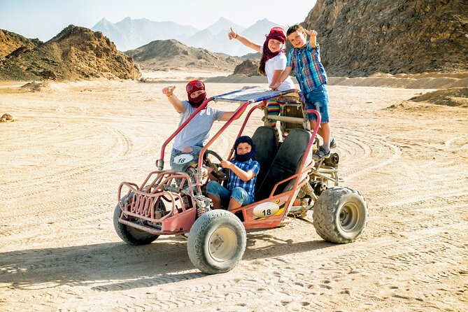 Hurghada Desert Safari Experience, ATV Quad, Camel Ride & Dinner - Key Points