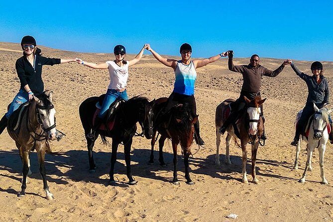 Hurghada: Sea & Desert Horseback Riding, Stargazing, Dinner, Show Pickup Information And Fees