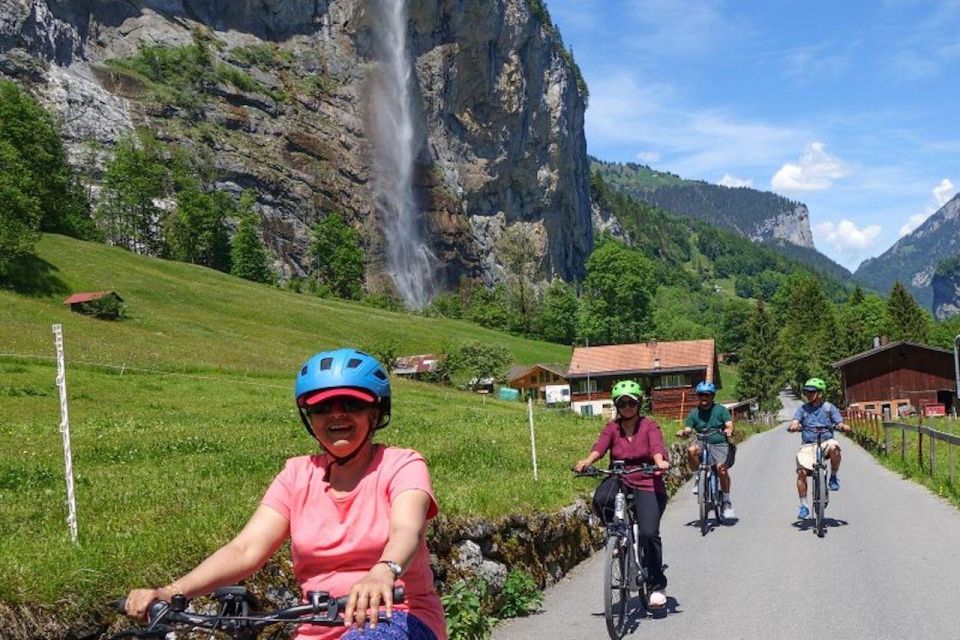 Interlaken: 72 Waterfalls Valley & Lauterbrunnen E-Bike Tour - Tour Overview