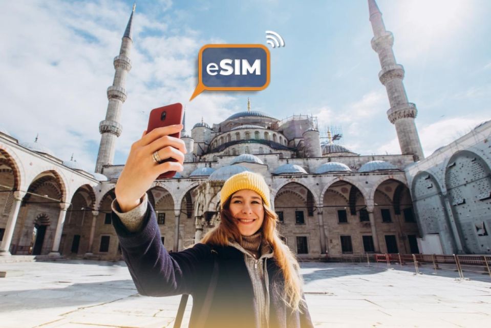 Istanbul: Turkey Unlimited Internet Mobile Data Esim - Key Points