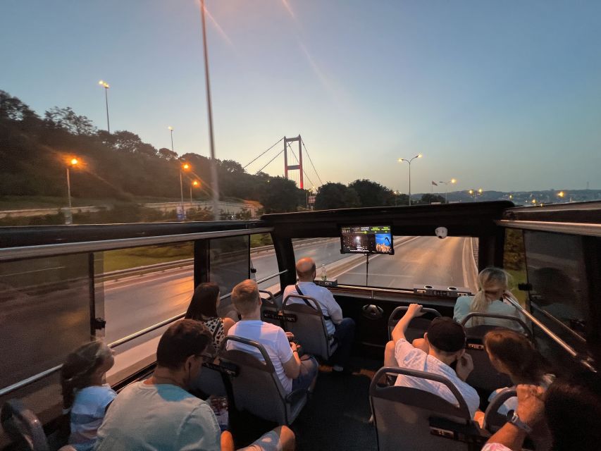 Istanbul: Two Continents Evening Bus Tour With Commentary - Key Points