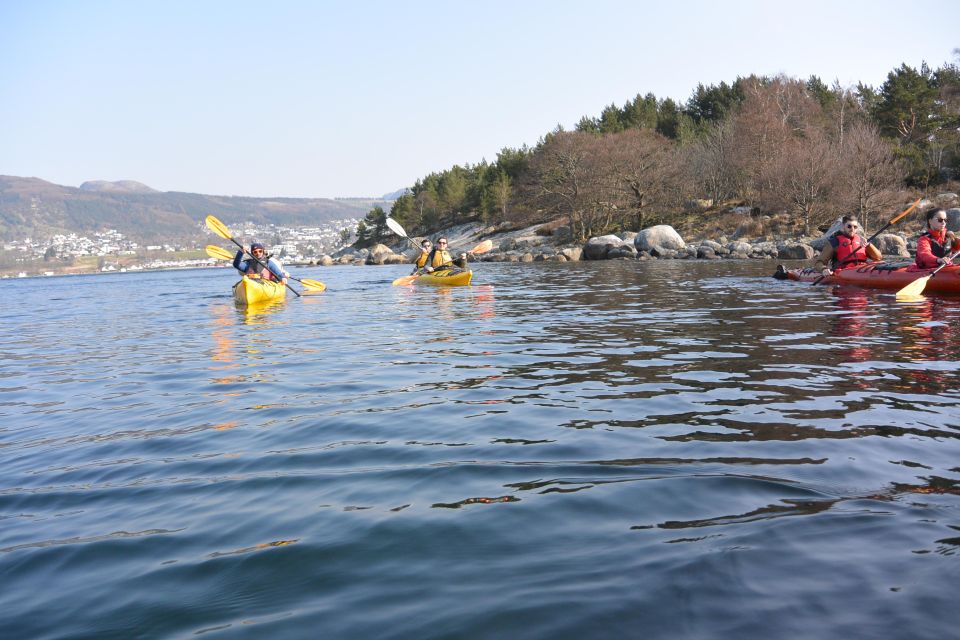 Jørpeland: Guided Fjordtour Kayak - Key Points