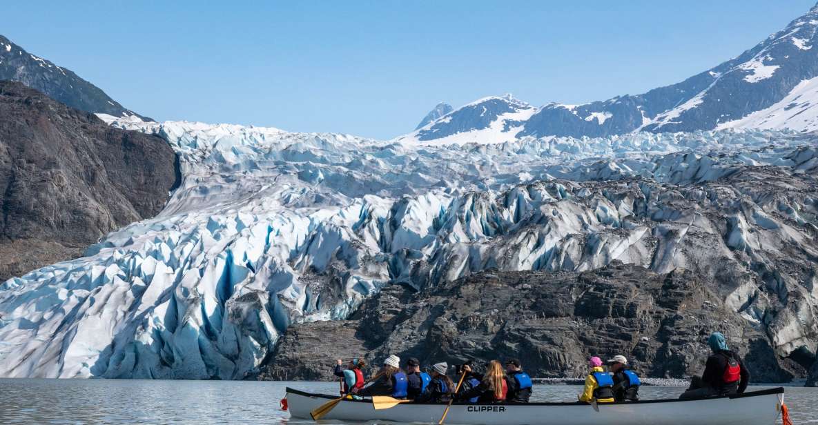 Juneau: Mendenhall Glacier Lake Canoe Day Trip and Hike - Key Points